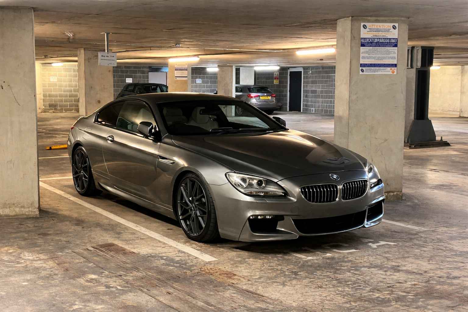 Luxury vehicle parking