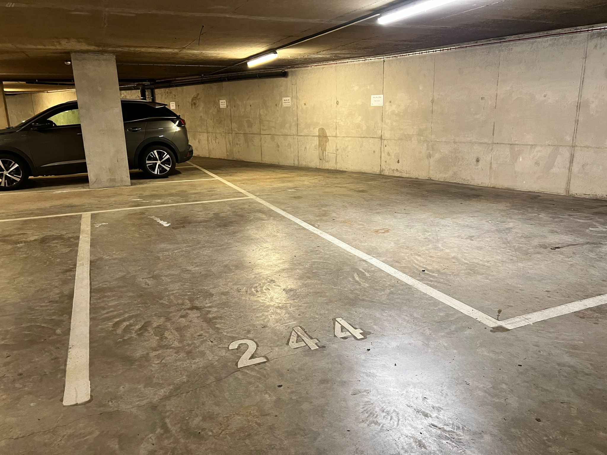 Second vehicle storage