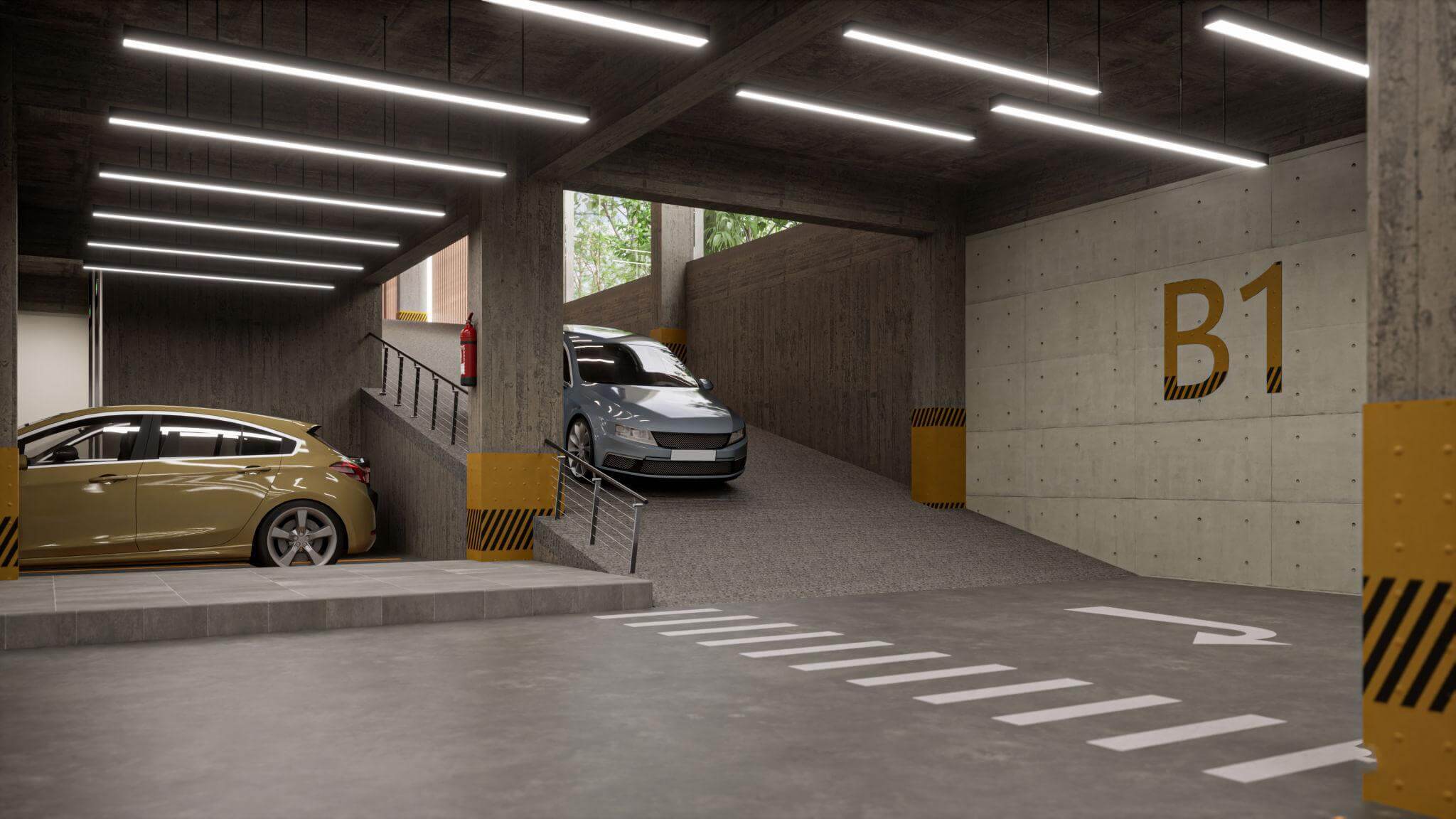 Manchester secure car park