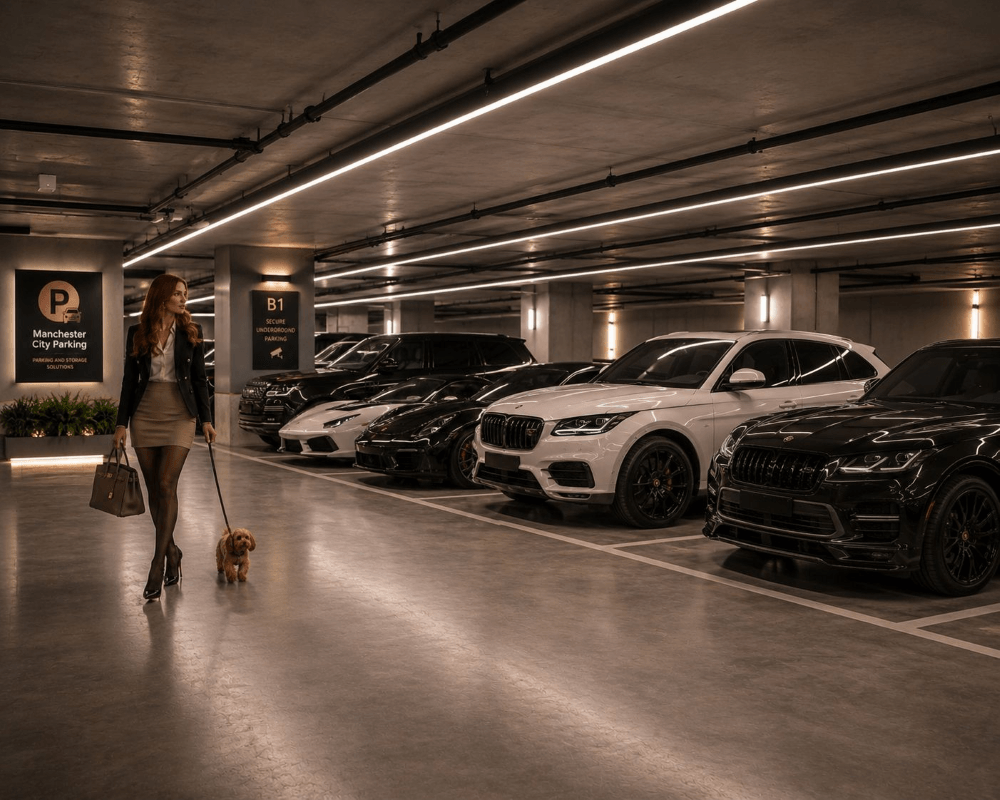 Luxury vehicle parking