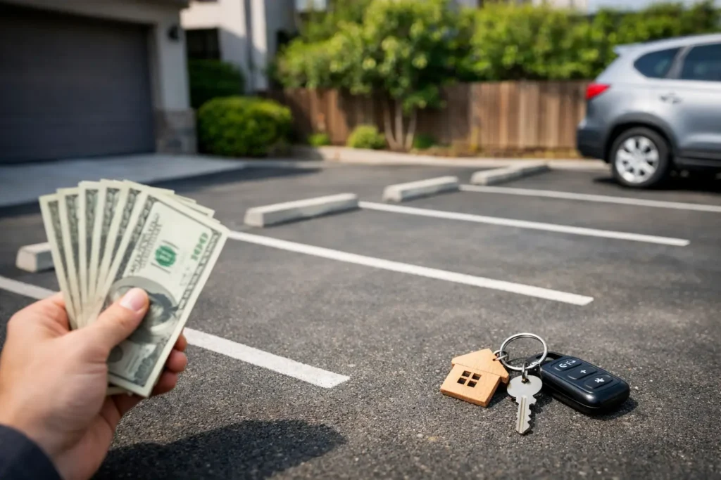 How to Earn Money From Unused Parking Space