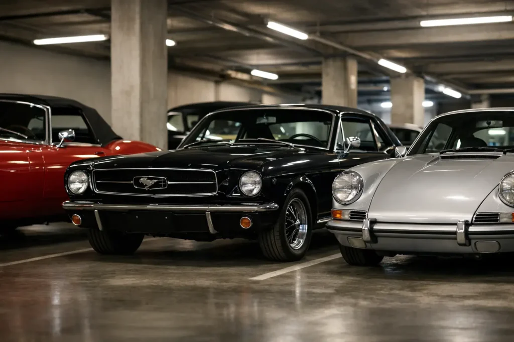 Parking for Classic Cars Manchester