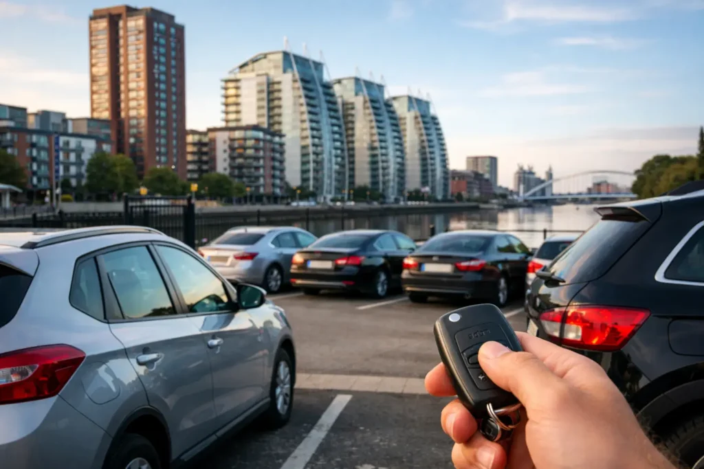 How to Find Parking Near Salford Flats Securely