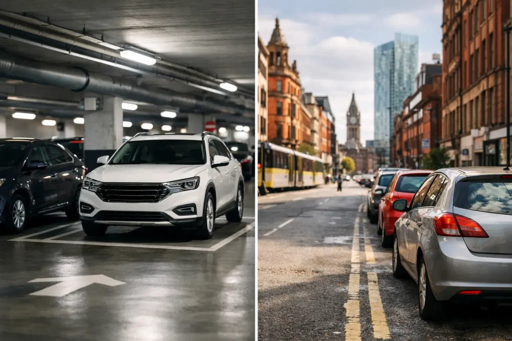 Underground Parking vs Street Parking in Manchester